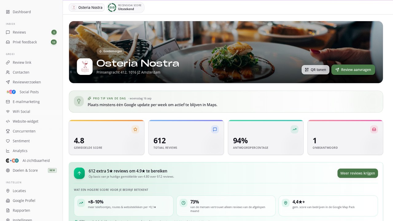 Volledige app-uitleg