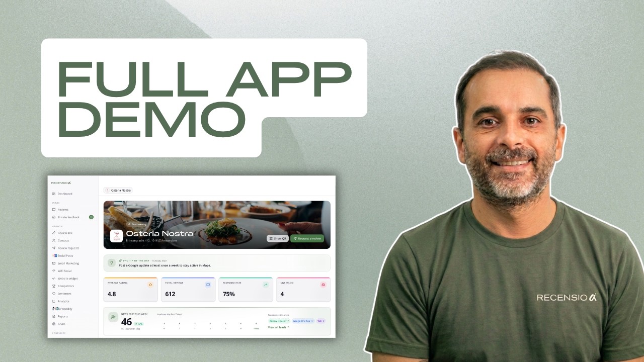 Full app walkthrough